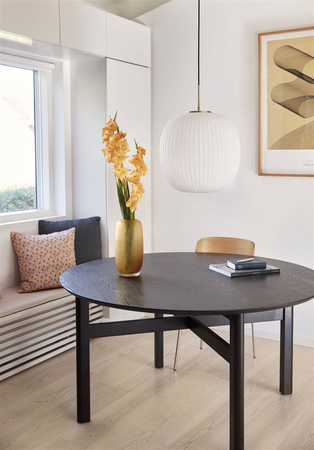 Stół obiadowy Hübsch FJORD czarny