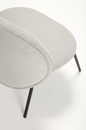 HÜBSCH GLAM armchair grey