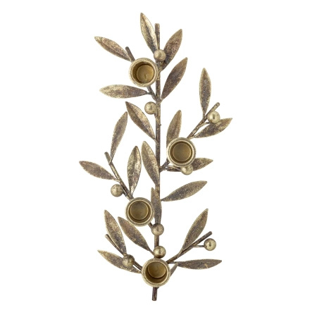 Świecznik Bloomingville MIRABEL złoty