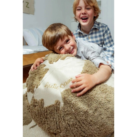 Puf Lorena Canals RUGCYCLED beżowy