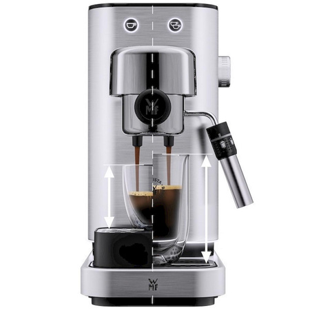 WMF LUMERO silver pod coffee maker