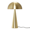 HÜBSCH MUSH brass table lamp