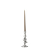 Metina Candle Holder, Silver, Aluminum