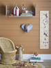 BLOOMINGVILLE ELLI gray wall decoration