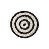 Round bath mat monochrome (80x80cm)