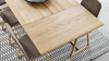 Dining table #105 SKOVBY natural
