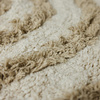 Round bath mat cream (120x120cm)