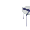 HÜBSCH BEAM side table blue