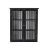 Hazem Cabinet, Black, Firwood