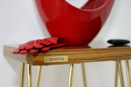 REVEMA AURUM brown side table