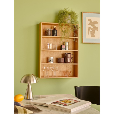 Mush Portable Lamp Nickel