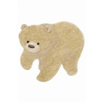 Dywan bawełniany Lorena Canals ANIMAL RUGS beżowy 122 x 120 cm