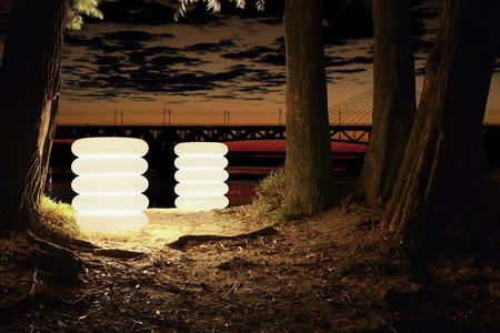 PUFF BUFF Big Puff standing garden lamp