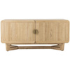 Serrone Cabinet, Nature, Rubberwood