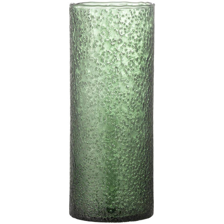 Zenta Vase, Green, Recycled Glass