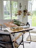 BLOOMINGVILLE TURIN cushion green