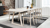 Dining table #106 SKOVBY natural