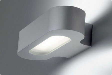 Lampa ścienna Artemide Talo LED 21 srebrna
