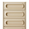 Space drawer cabinet, cream