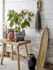BLOOMINGVILLE LO brown flowerpot