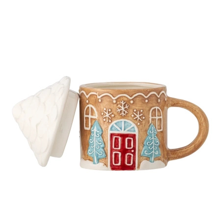 Ginnie Mug, Brown, Stoneware