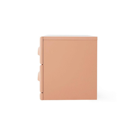 Chest of 2 drawers, blush