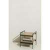 Jaunty Side Table Green/Natural