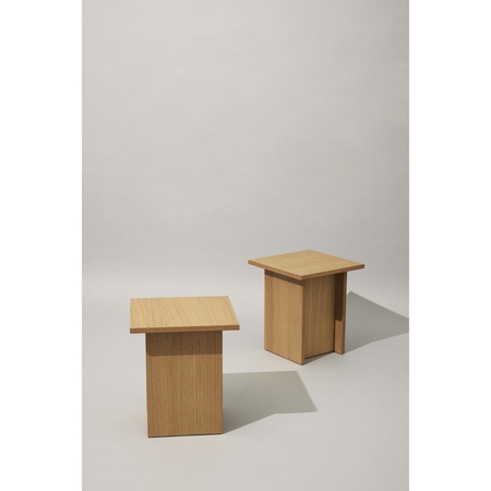 Straight Side Table Natural