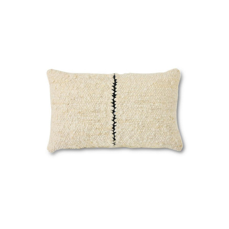 Poduszka hkliving WOOL beżowa rozmiar 50x30 cm