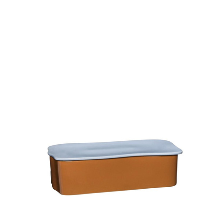 Amare Desk Organiser Large Brown/Light blue