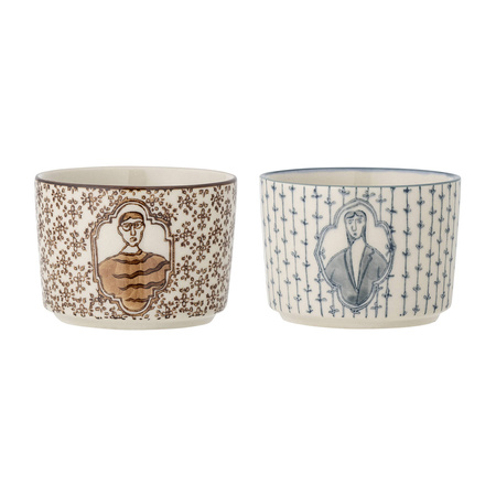 Tonia Bowl, Blue, Stoneware