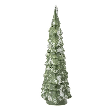 Flicka Deco w/Light, Green, Stoneware