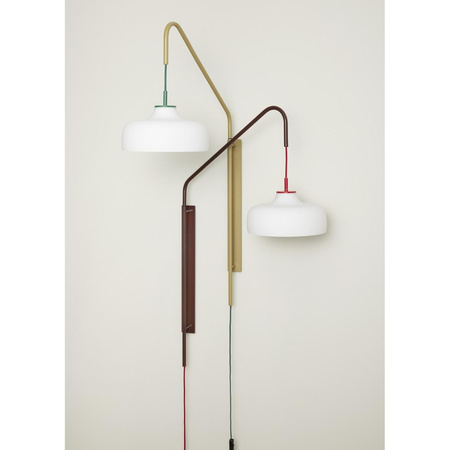 Lampa ścienna Hübsch CURRENT brązowa