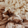 Fluffy square rug shore (250x250cm)