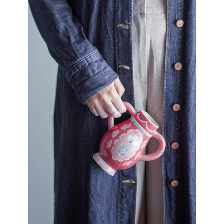 Odina Vase, Red, Stoneware