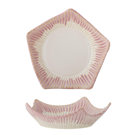 Miska Bloomingville FLORAL różowa
