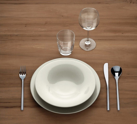 Deep plate ALESSI Ku white