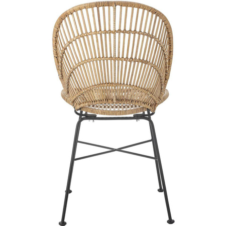 Fiore Dining Chair, Nature, Rattan