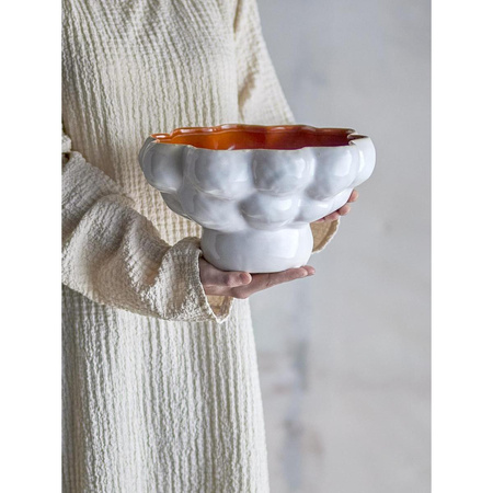 Valkyrie Bowl, White, Stoneware