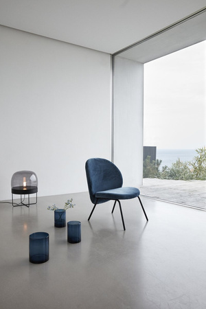 HÜBSCH GLAM armchair grey