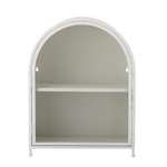Soria Cabinet, White, Metal