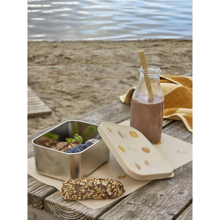 Agnes Lunch Box, Nature, Stainless Steel