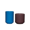 Deux Pots Maroon/Blue (set of 2)
