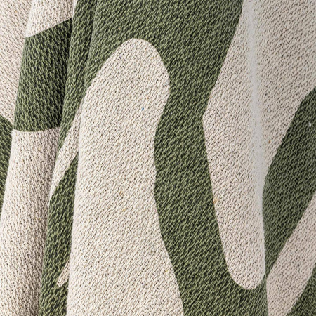 Dalmine Throw, Green, Recycled Cotton