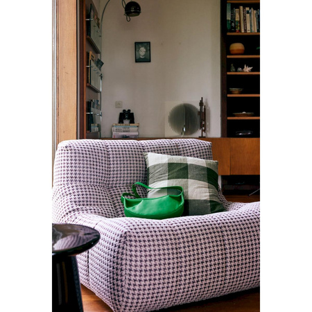 Poduszka hkliving LOWLANDS zielona rozmiar 50x50 cm