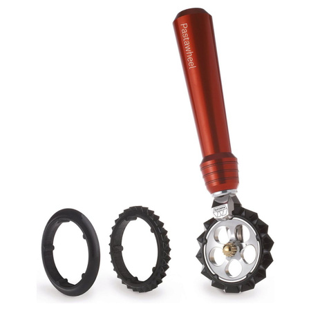 Pasta Knife/Wheel, Red