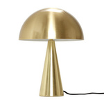 HÜBSCH MUSH brass table lamp