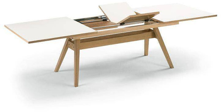 Dining table #11 SKOVBY natural white