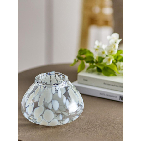 Hertha Votive, White, Glass
