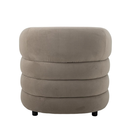 Joel Lounge Chair, Grey, Polyester